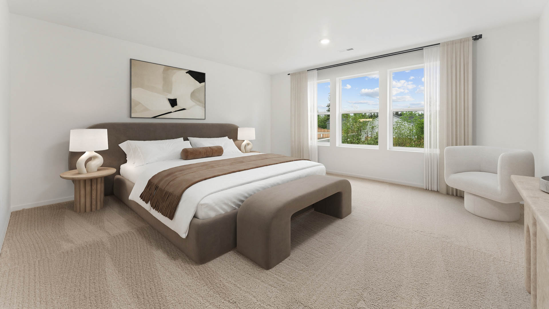 primary suite bedroom