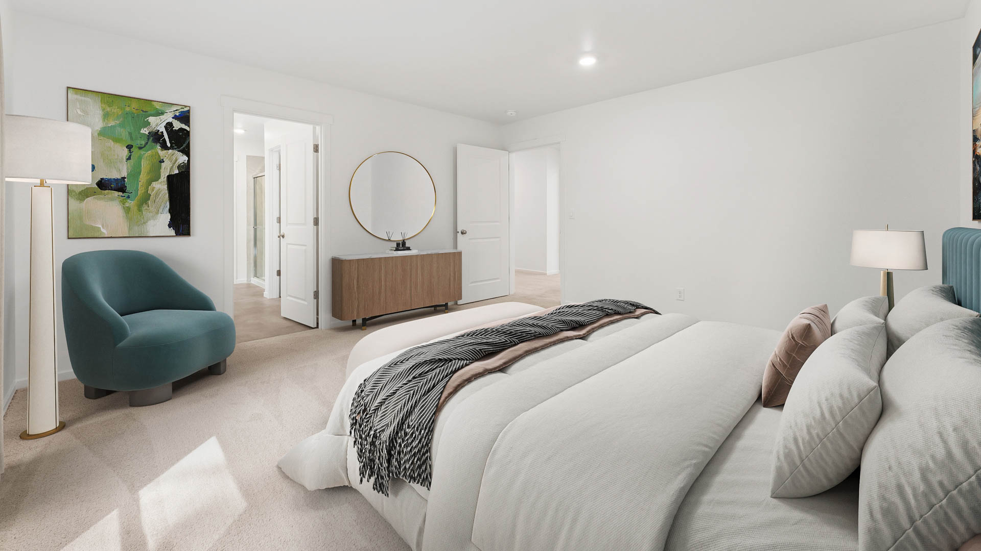 primary suite bedroom