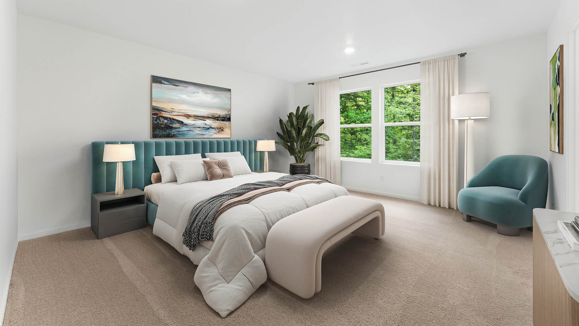 primary suite bedroom