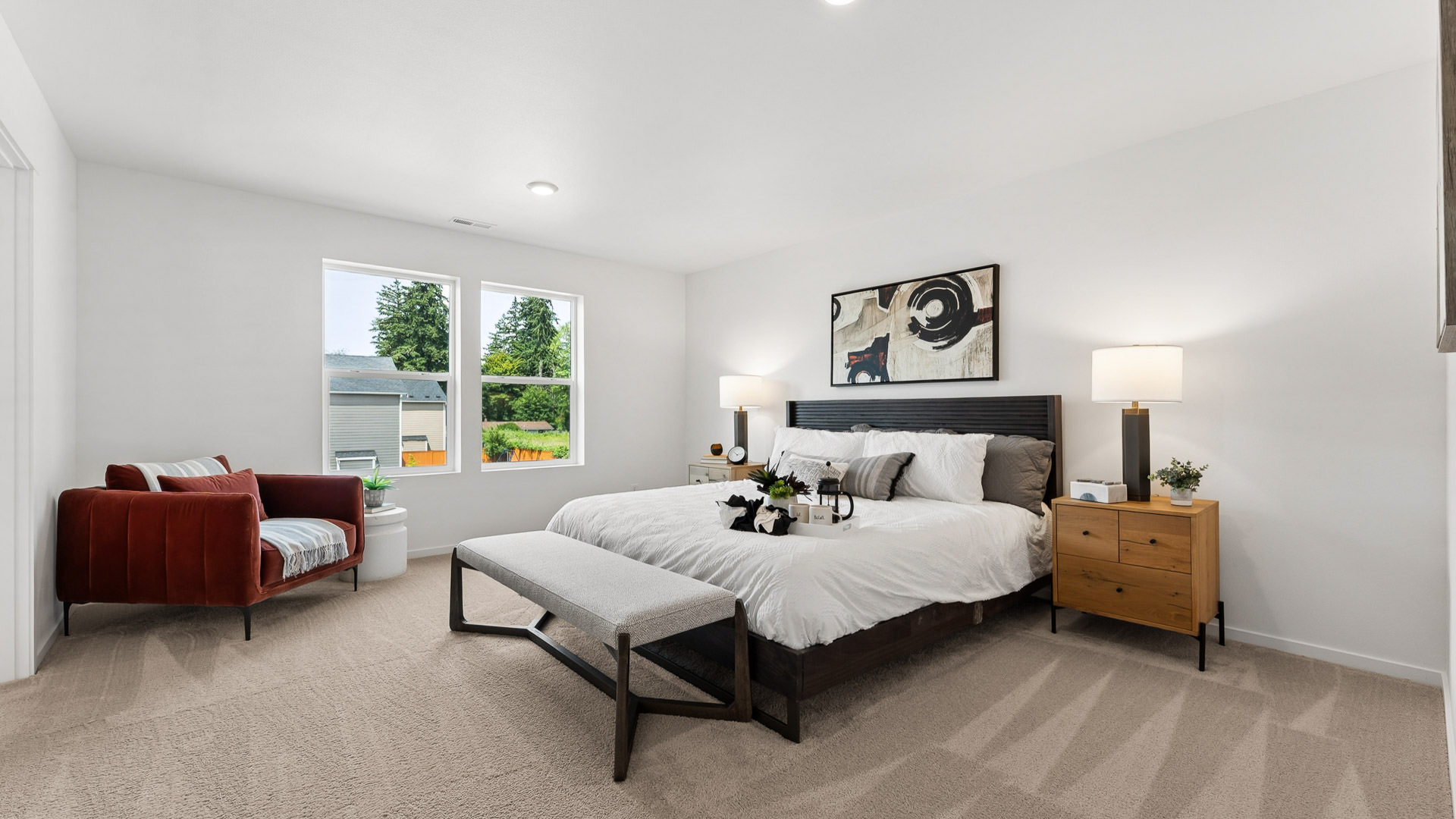 primary suite bedroom