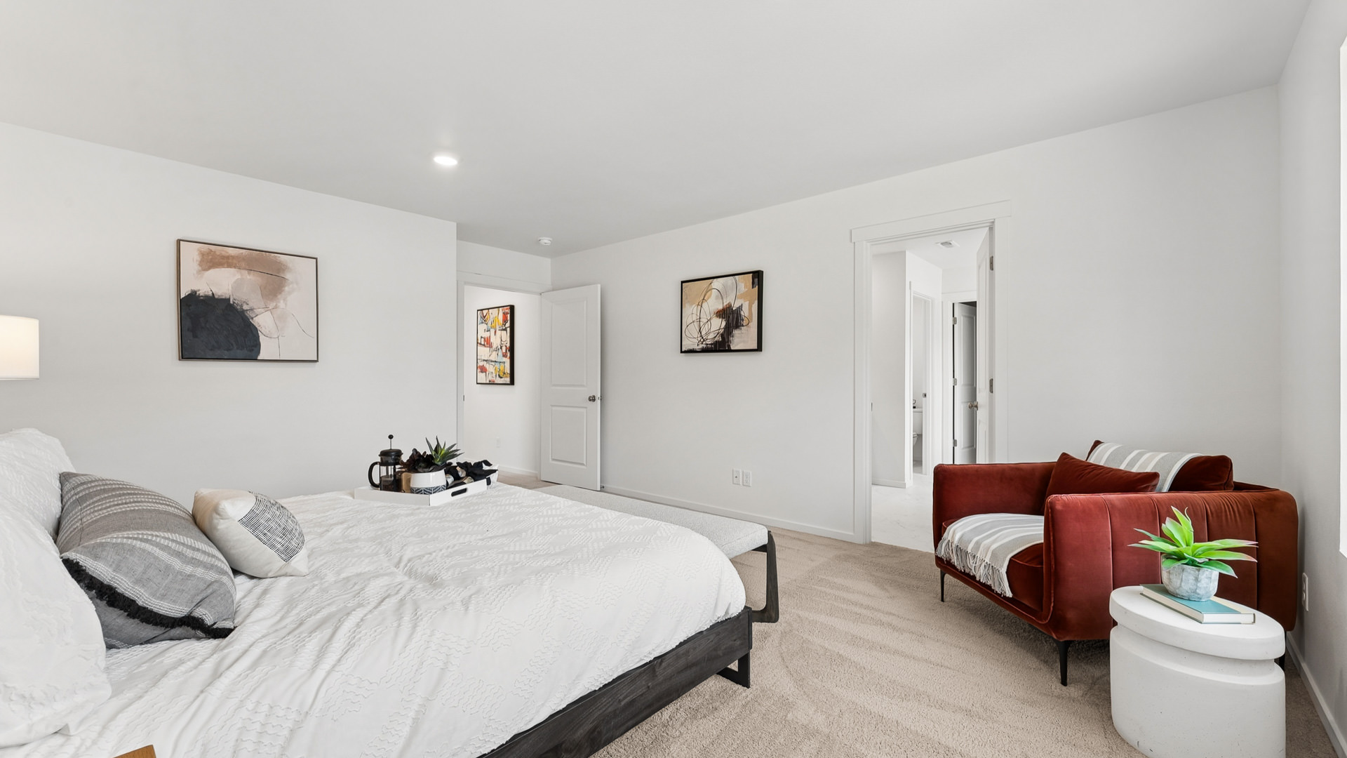 primary suite bedroom