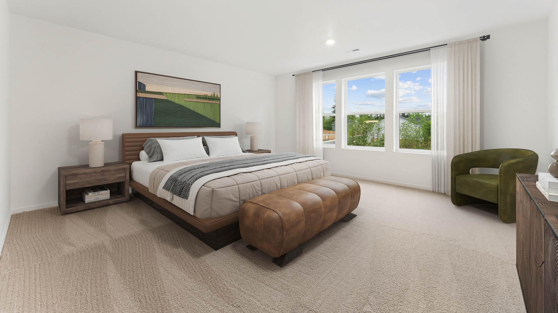 primary suite bedroom