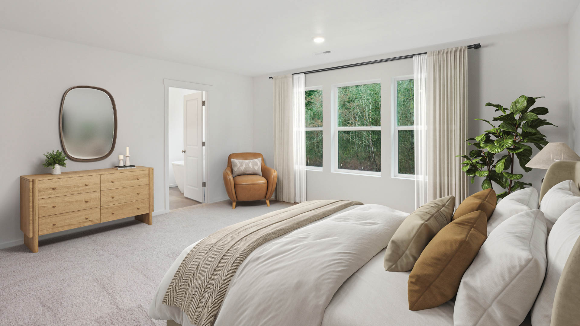 primary suite bedroom