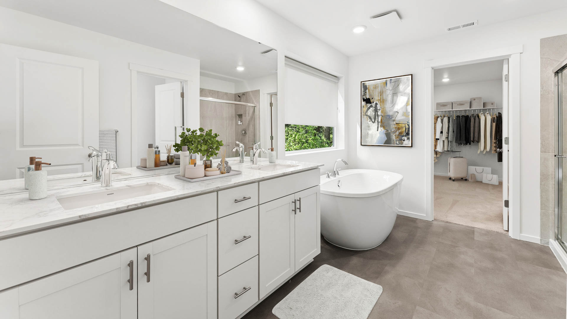 primary suite bathroom