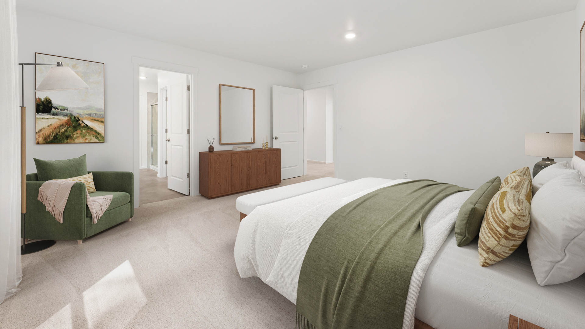 primary suite bedroom