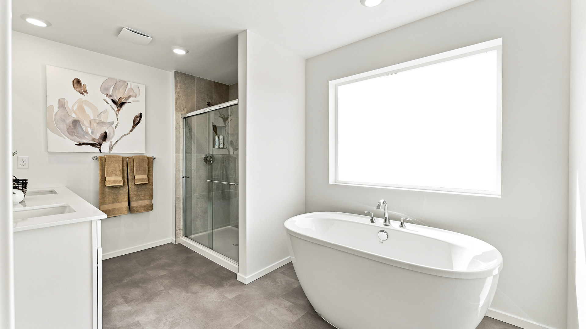 primary suite bathroom