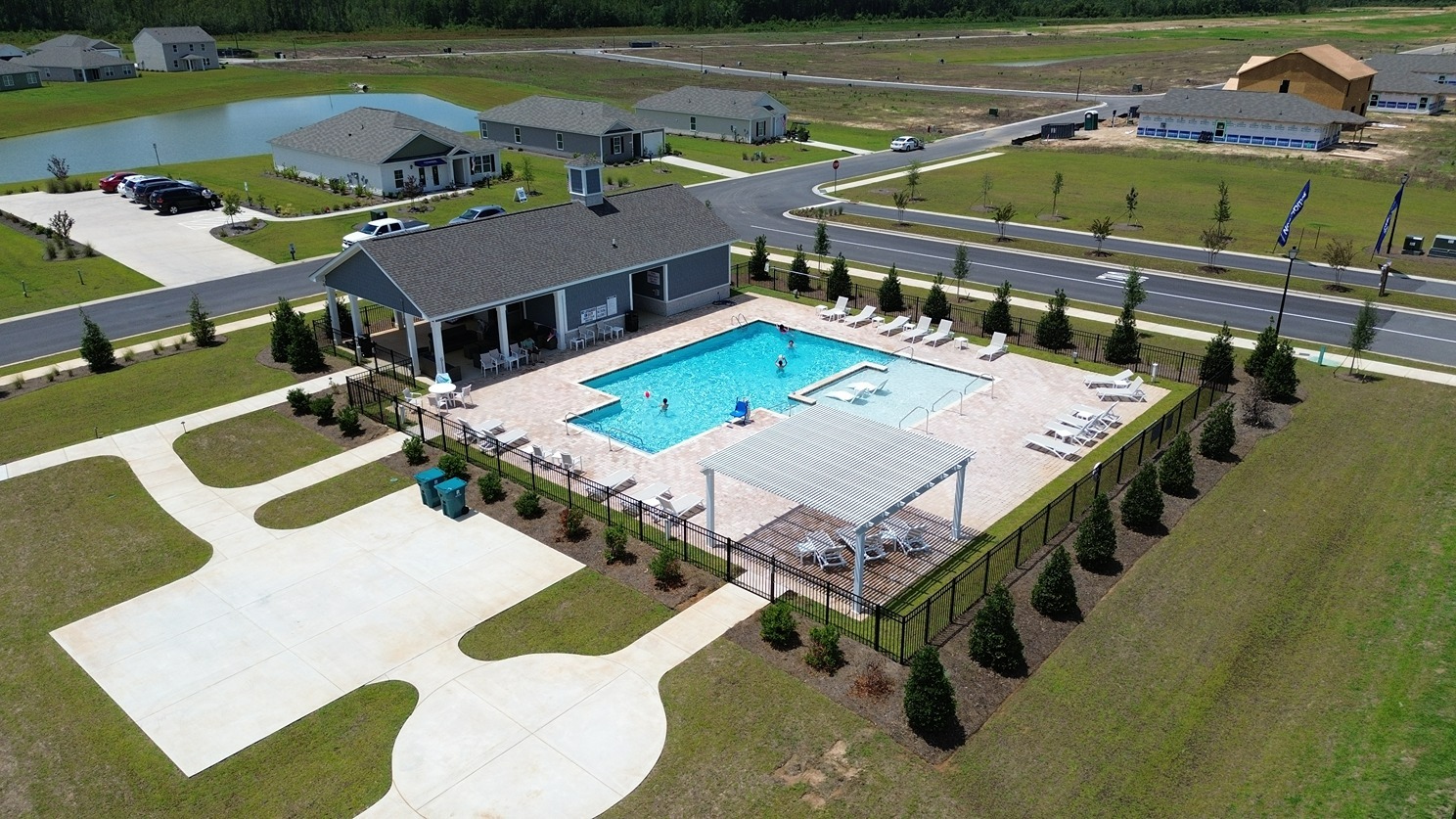 Aerial of Amenities