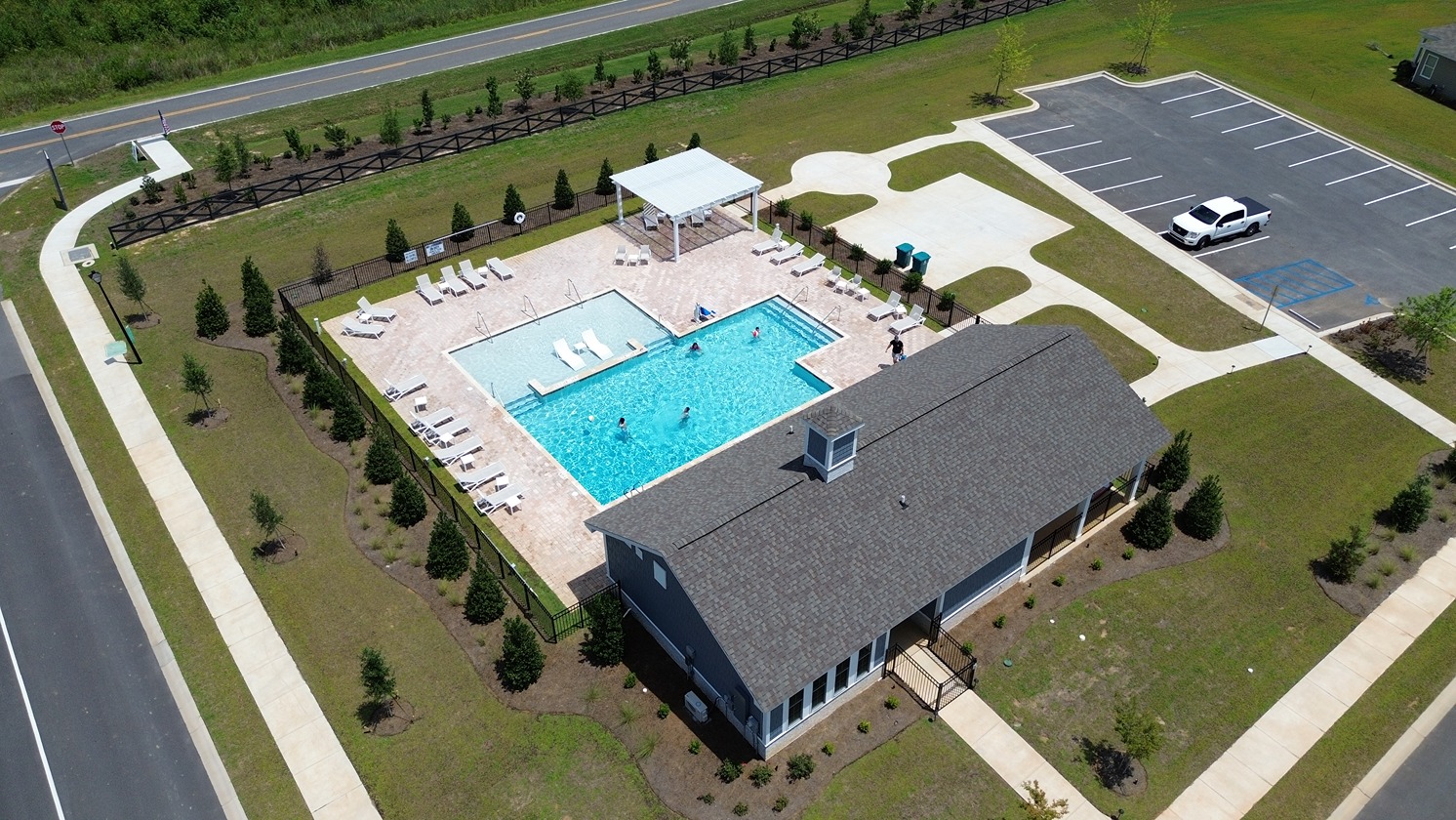 Aerial of Amenities