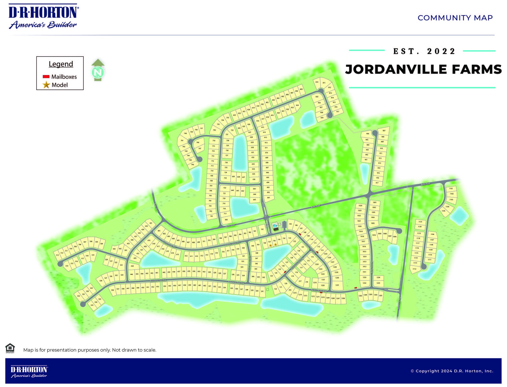 Static Lot Map