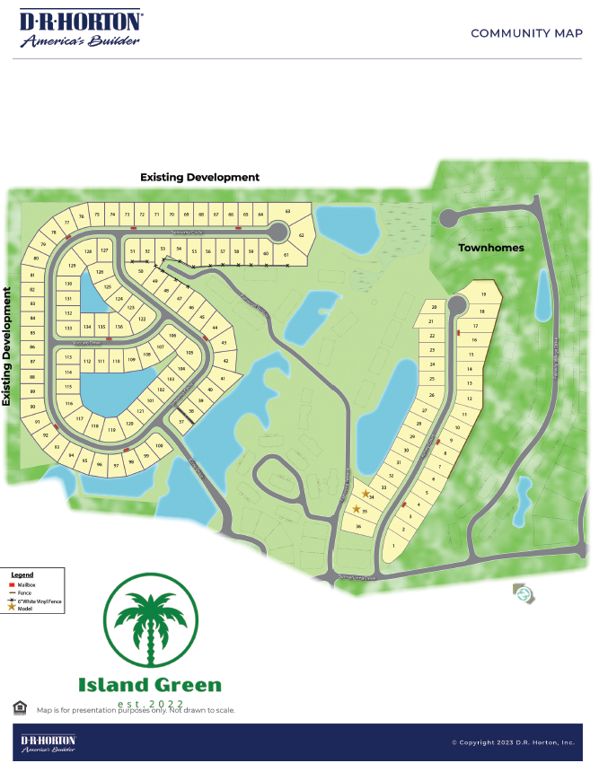 Static Lot Map
