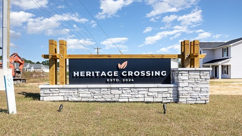 Heritage Crossing community monument