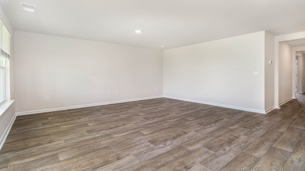 living room with ample lighting