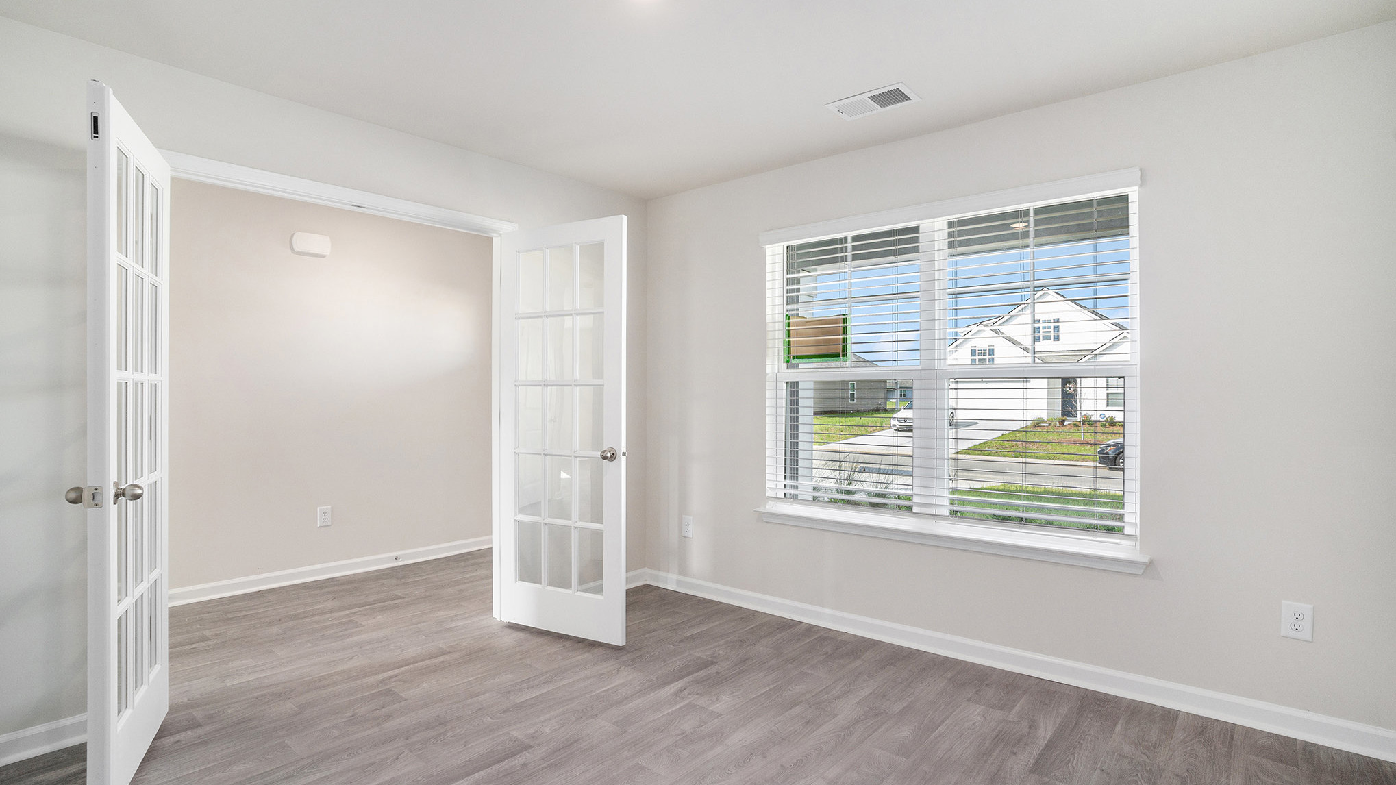 study with french doors