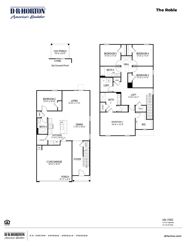 Robie floorplan