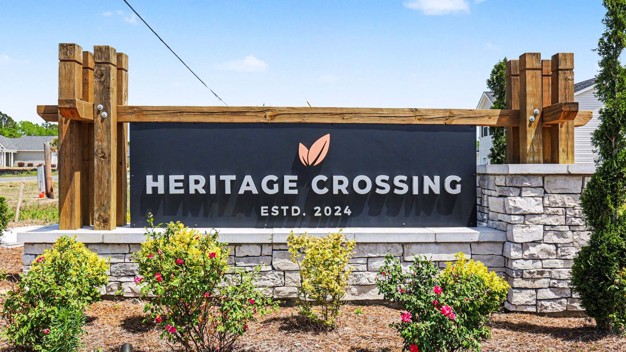 Heritage Crossing community monument