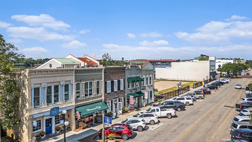 Aerial of Georgetown