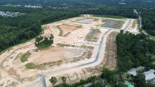 The Bluffs at Mill Creek Aerial Shot