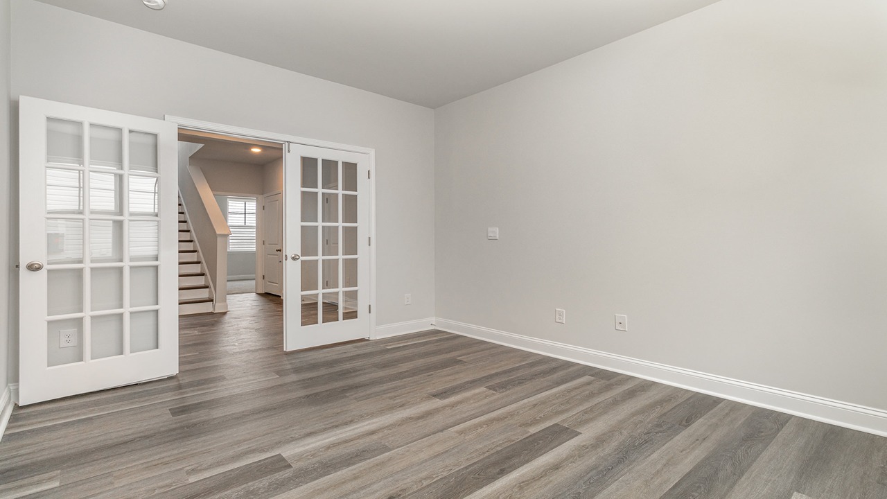 study with french doors