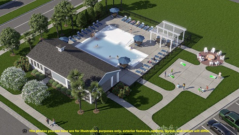 Aerial of Amenity Rendering