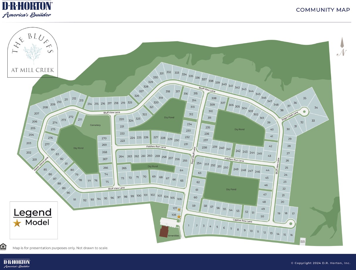 Static Lot Map