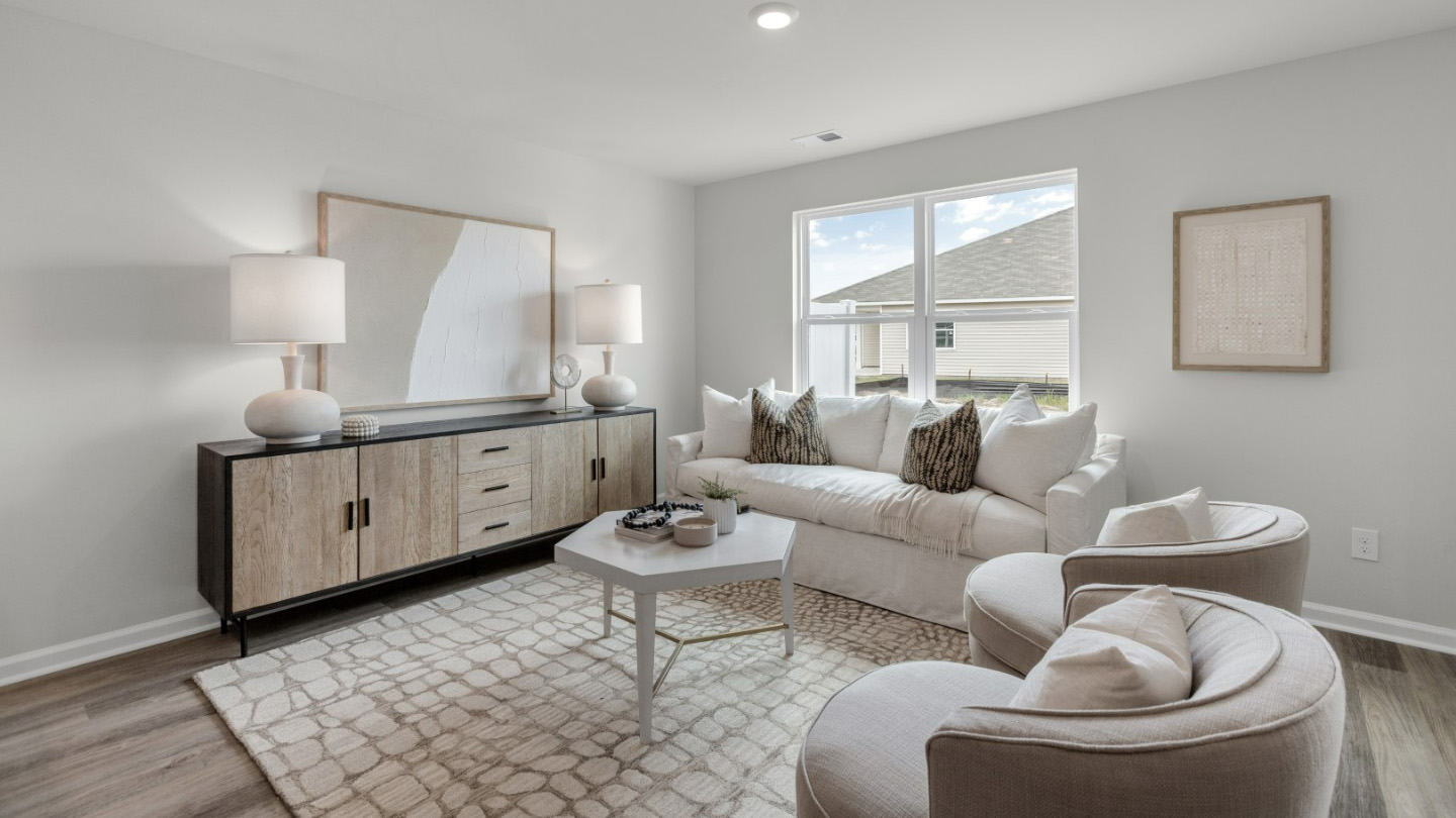 Pearson living area with rug