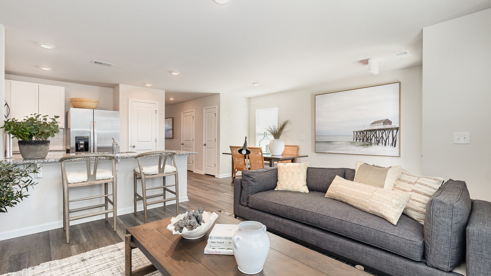 Pearson townhome living room