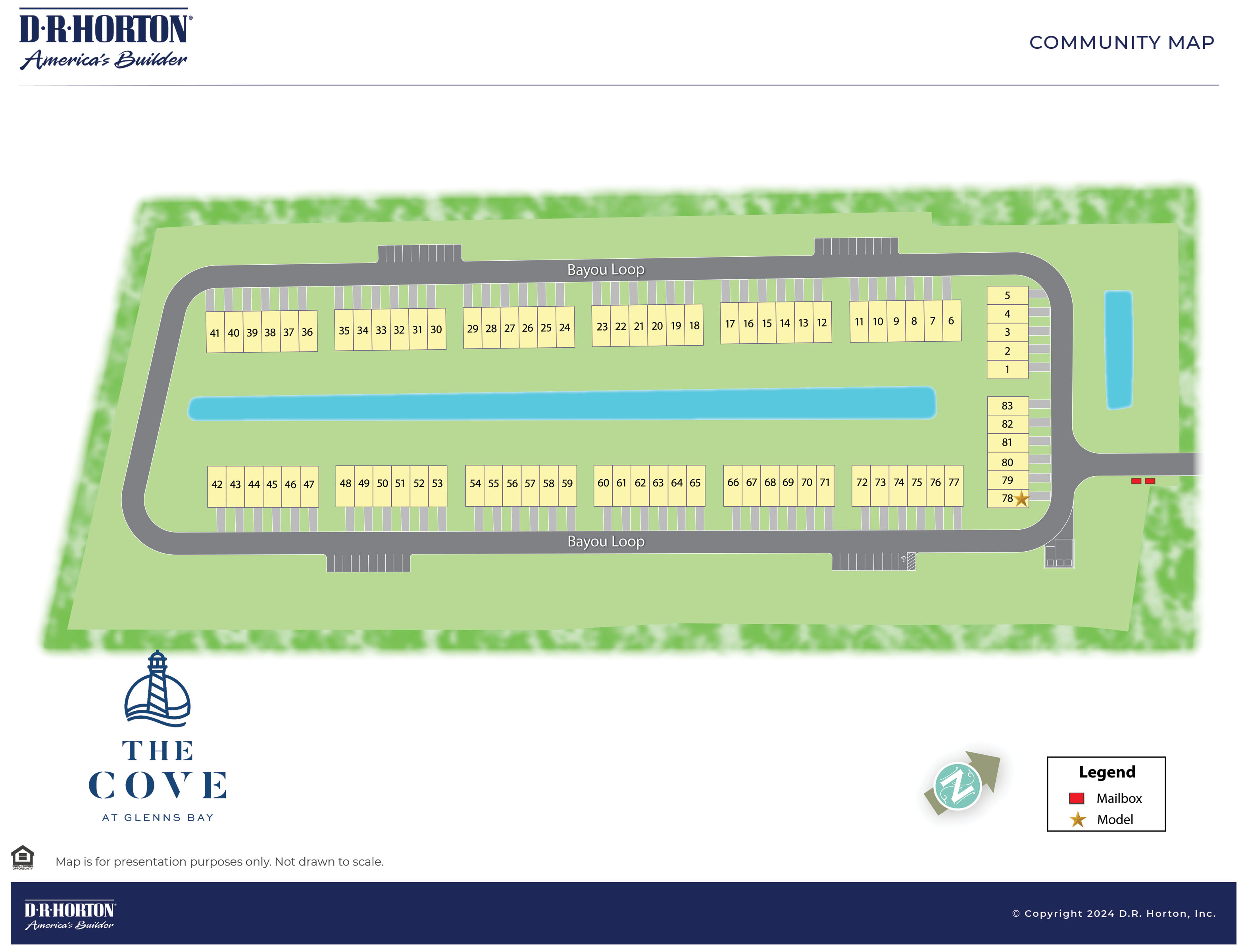 Static Lot Map