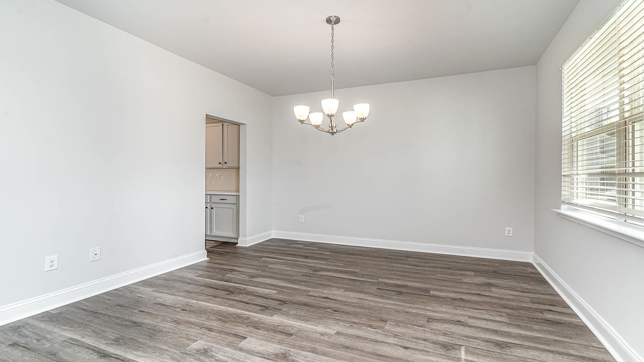 Foyer and formal dining room