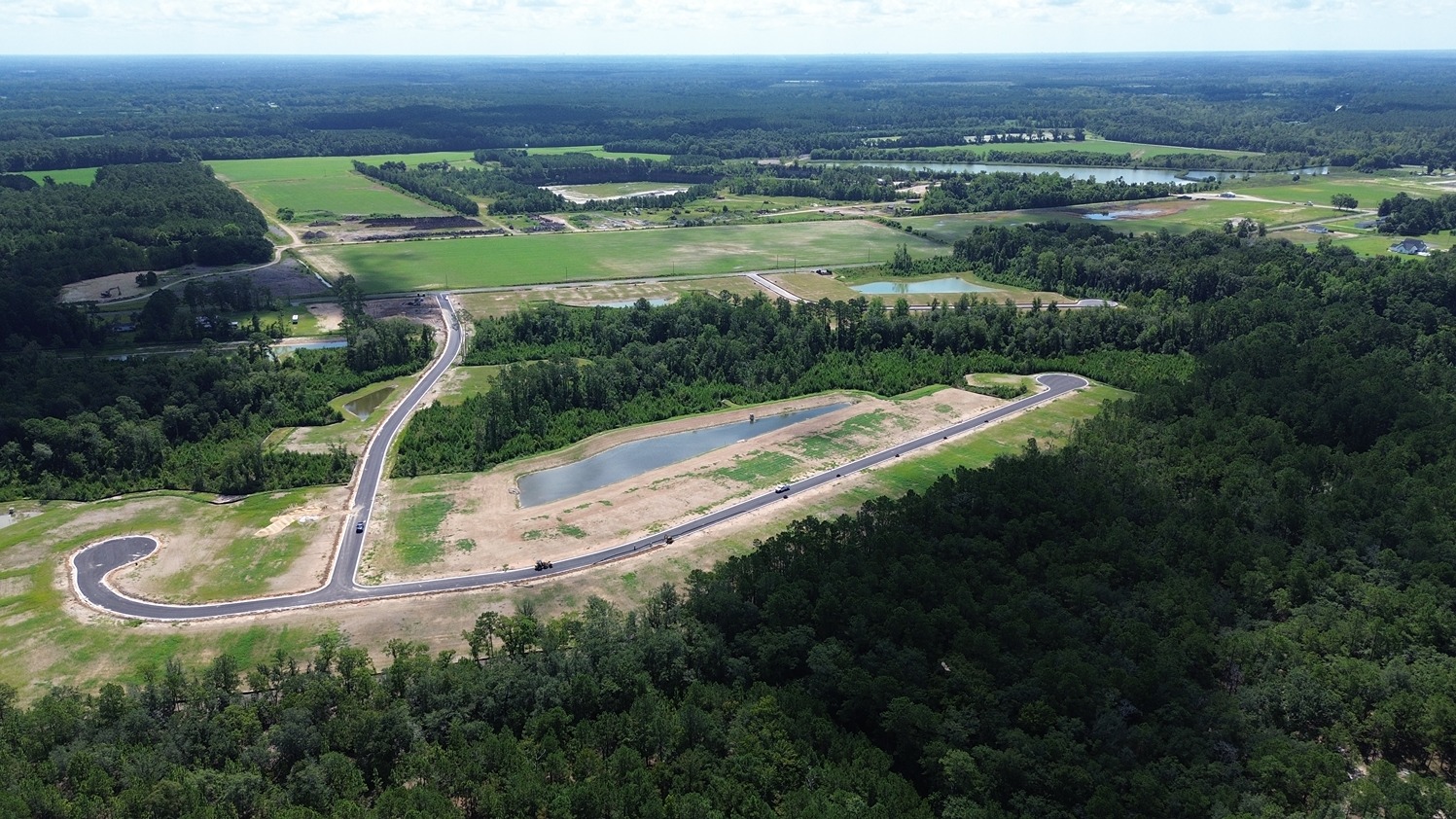 Aerial of Pinewood Estates