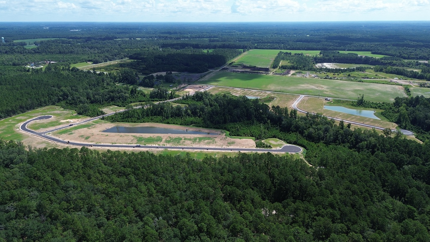 Aerial of Pinewood Estates
