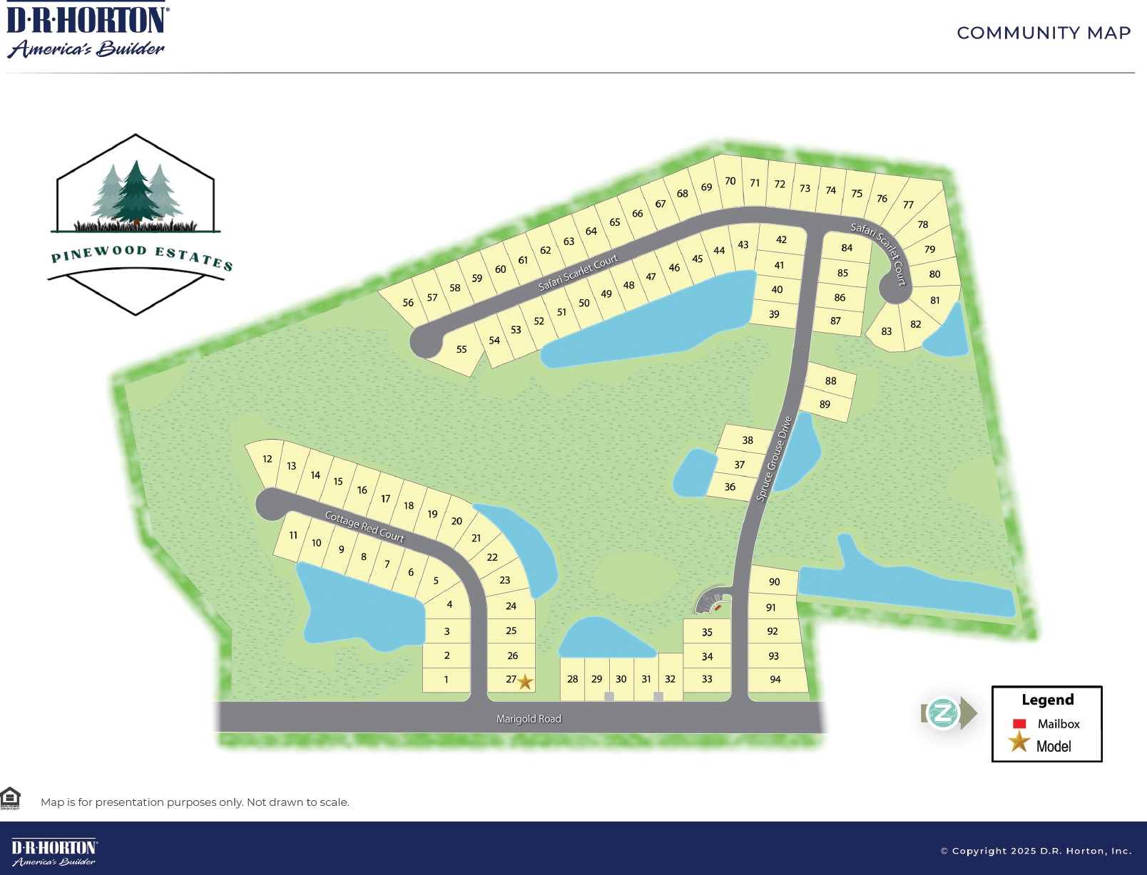 Static Lot Map