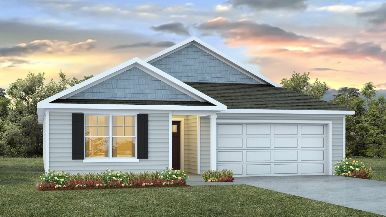 Lakeside Elevation B rendering