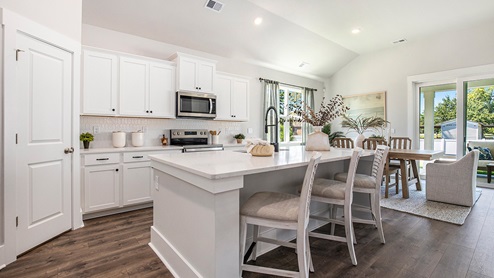 kitchen with granite counters