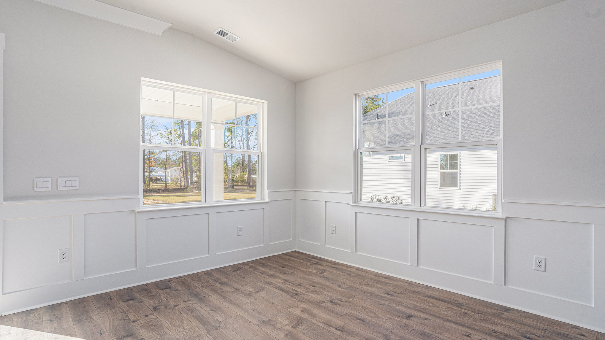 Eaton with craftsman at Coastal Farms