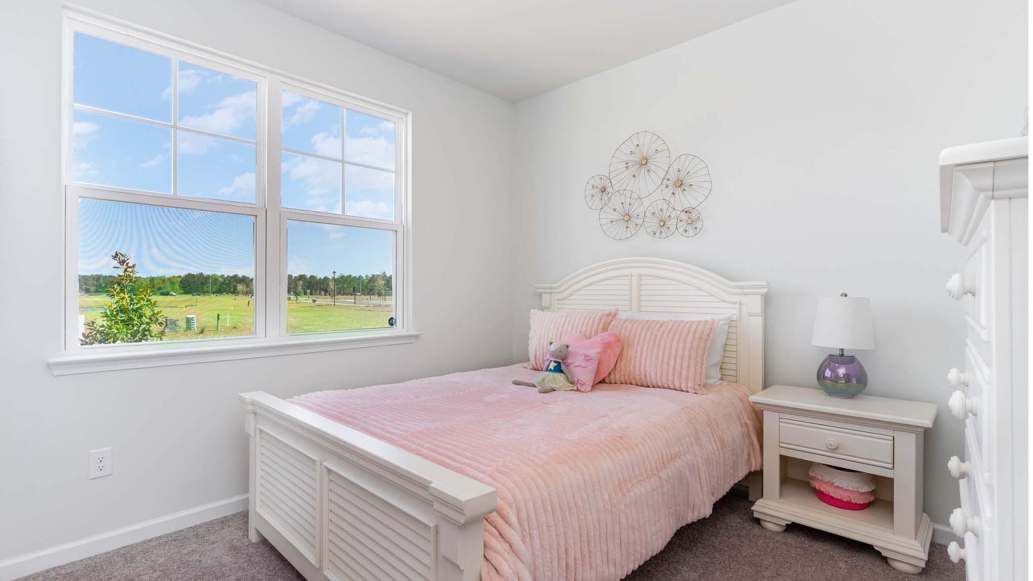 front bedroom with double window