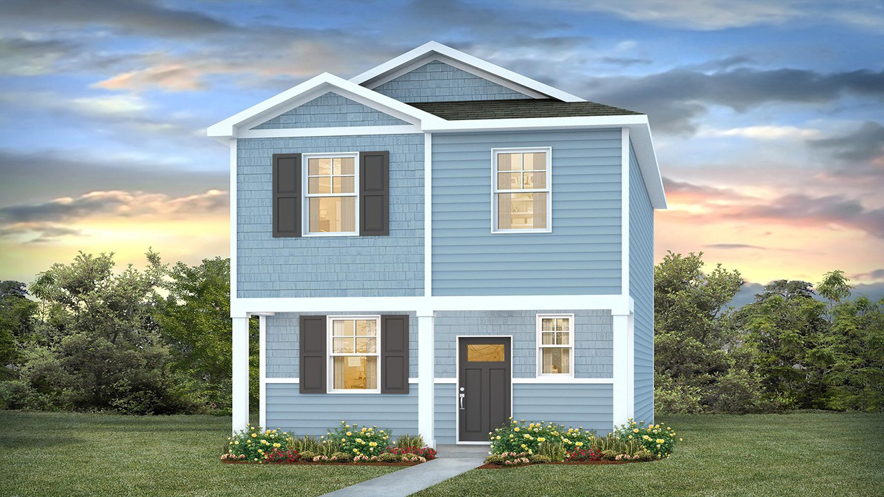 The Ranger Floorplan Exterior Rendering Elevation B