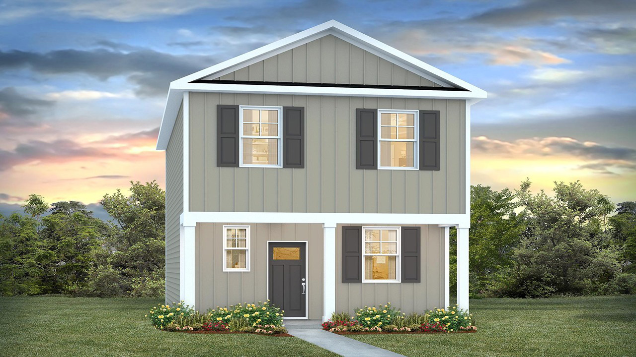 The Ranger Floorplan Exterior Rendering Elevation C