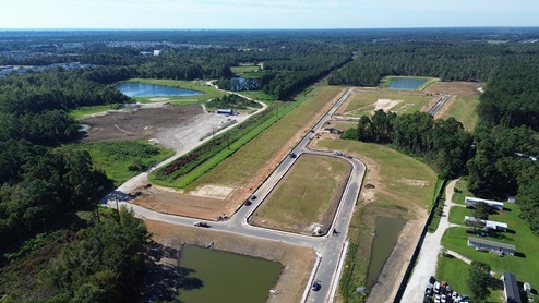 aerial of community