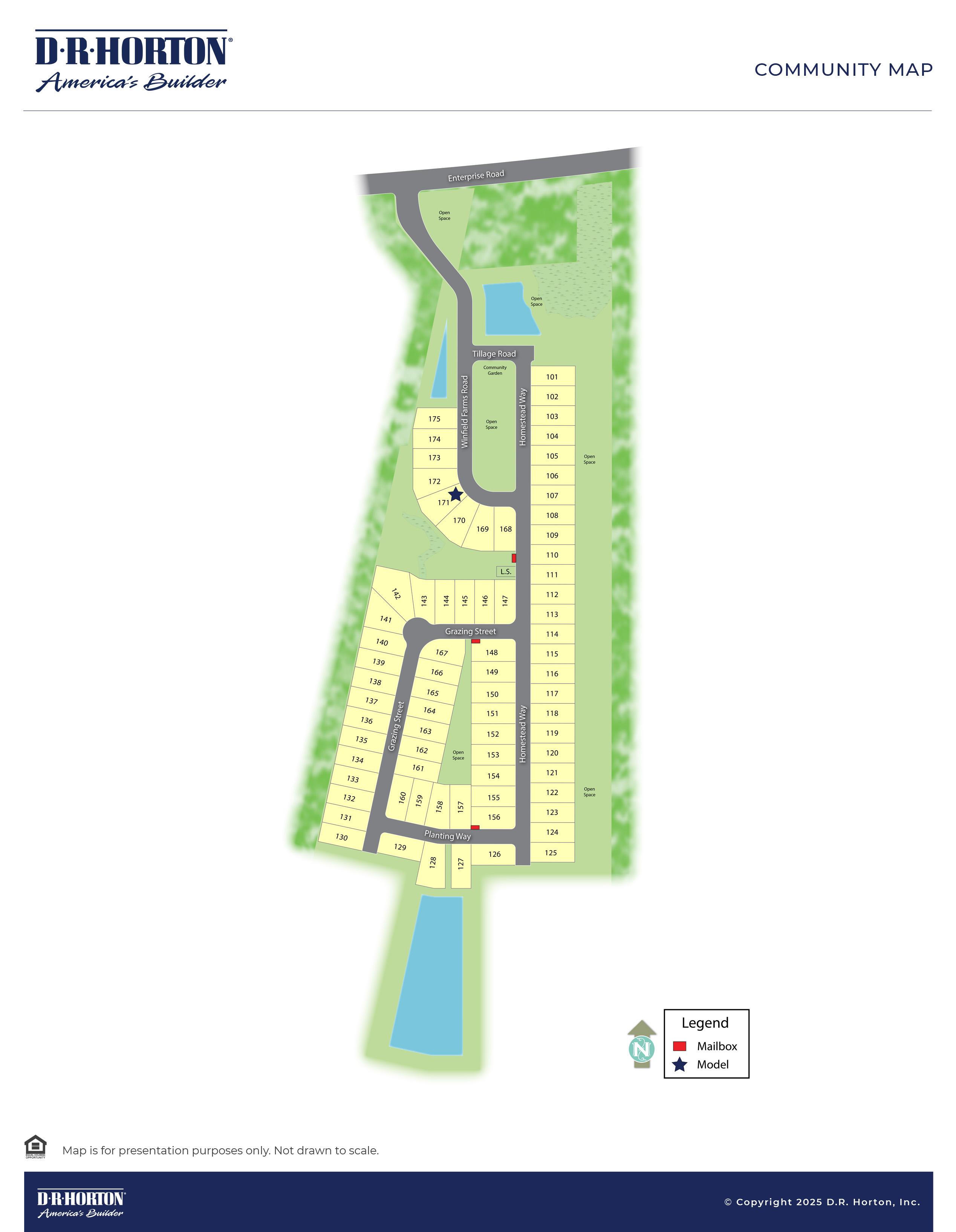 Static Lot Map