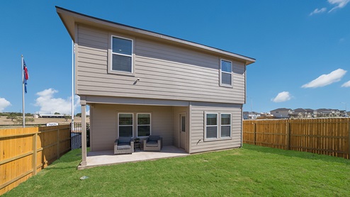 winding creek model backyard