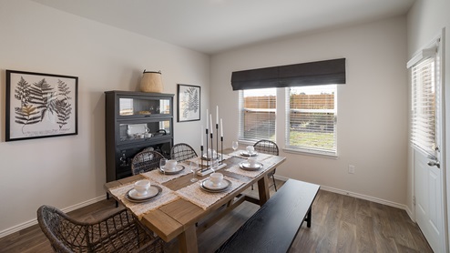 winding creek model dining room