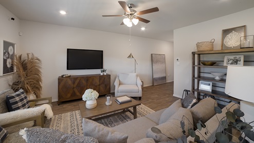 winding creek model living room