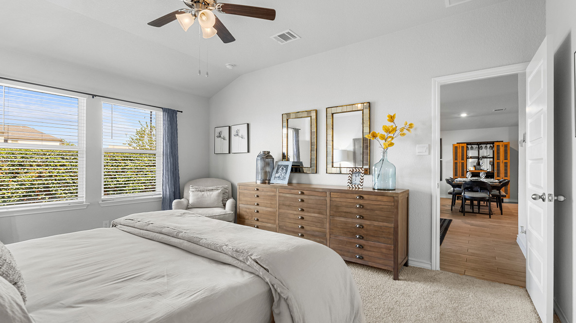 steele creek model primary bedroom