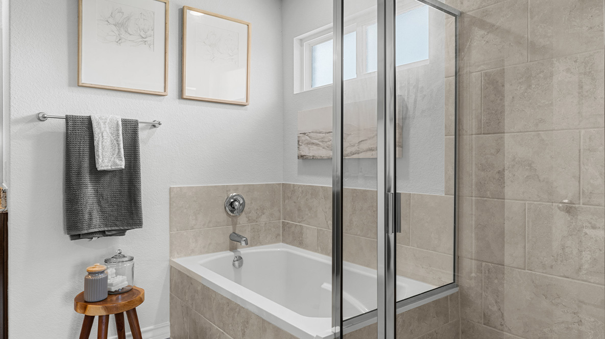steele creek model primary bathroom