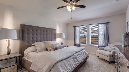 steele creek model primary bedroom