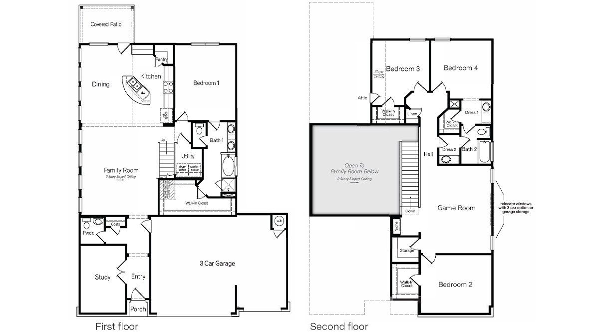 DR Horton Cibolo Steele Creek the caspian 4 bed 2.5 bath 2 car 2 story 2597 sq ft