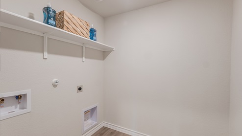 steele creek model utility room