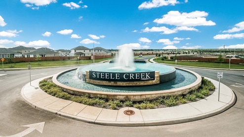 steele creek entry monument