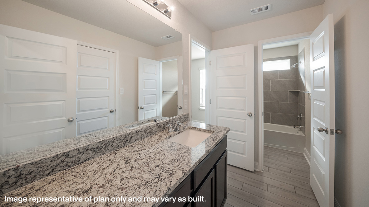 DR Horton Cibolo Steele Creek the salerno 2861 sq ft 5 bed 3.5 bath 2 car 2 story