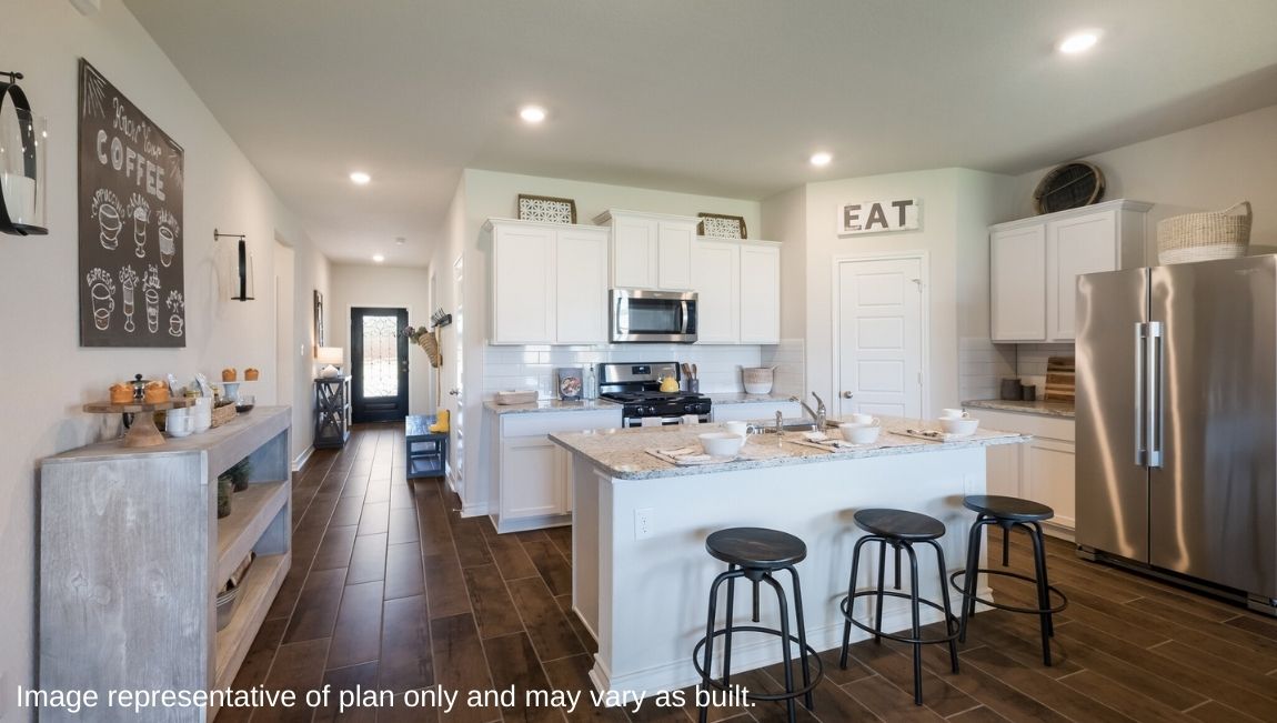 DR Horton Cibolo Steele Creek the irvine 1796 sq ft 4 bed 2 bath 2 car 1 story